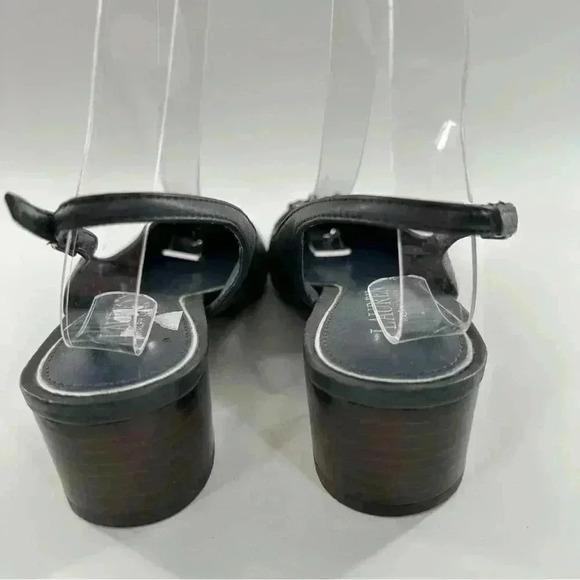 Lauren Ralph Lauren heels, size 6 navy blue gem formal grandmother of the bride - Picture 4 of 12